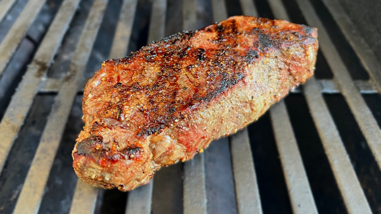 How To Grill The PERFECT New York Strip Steak (7:54 Min Exact Time ...